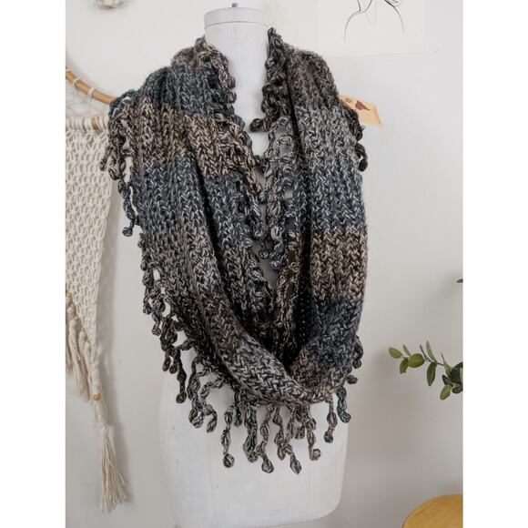 nwt andes gifts alpaca blend infinity scarf - Picture 2 of 9